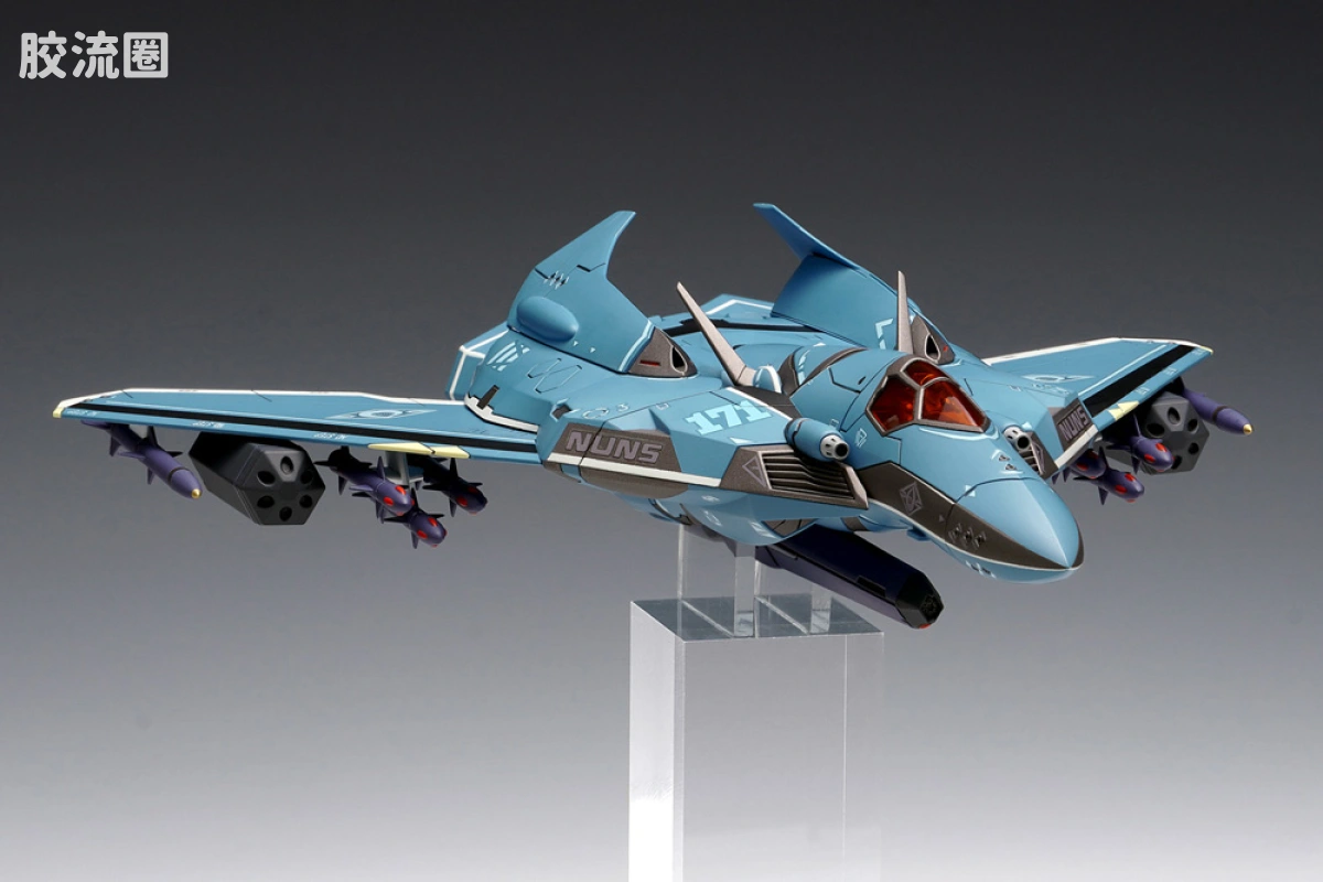 WAVE拼装综合系列 MACROSS 超时空要塞 VF-171 梦魇[一般机] - 图片