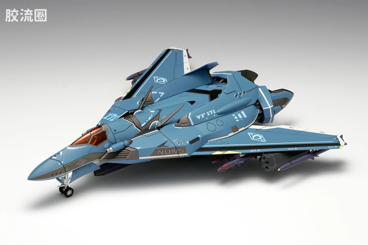 WAVE拼装综合系列 MACROSS 超时空要塞 VF-171 梦魇[一般机] - 图片