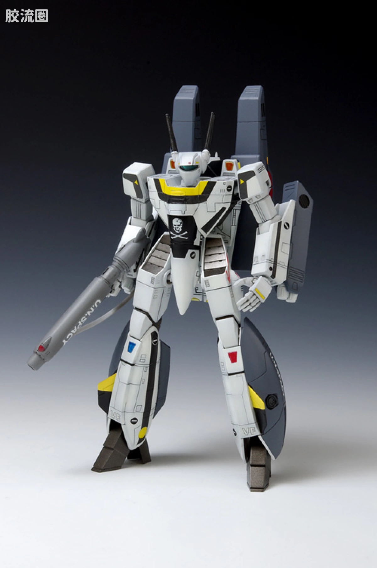 WAVE拼装综合系列 MACROSS 超时空要塞 VF-1S Super Valkyrie Battroid 福克机 - 图片