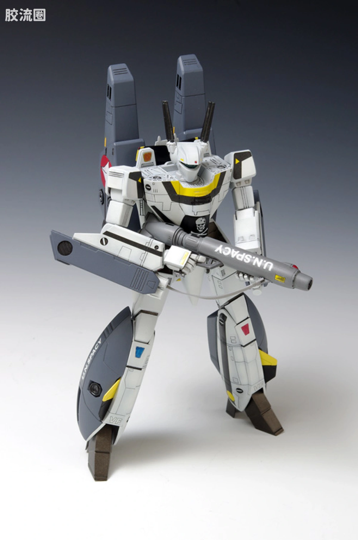 WAVE拼装综合系列 MACROSS 超时空要塞 VF-1S Super Valkyrie Battroid 福克机 - 图片
