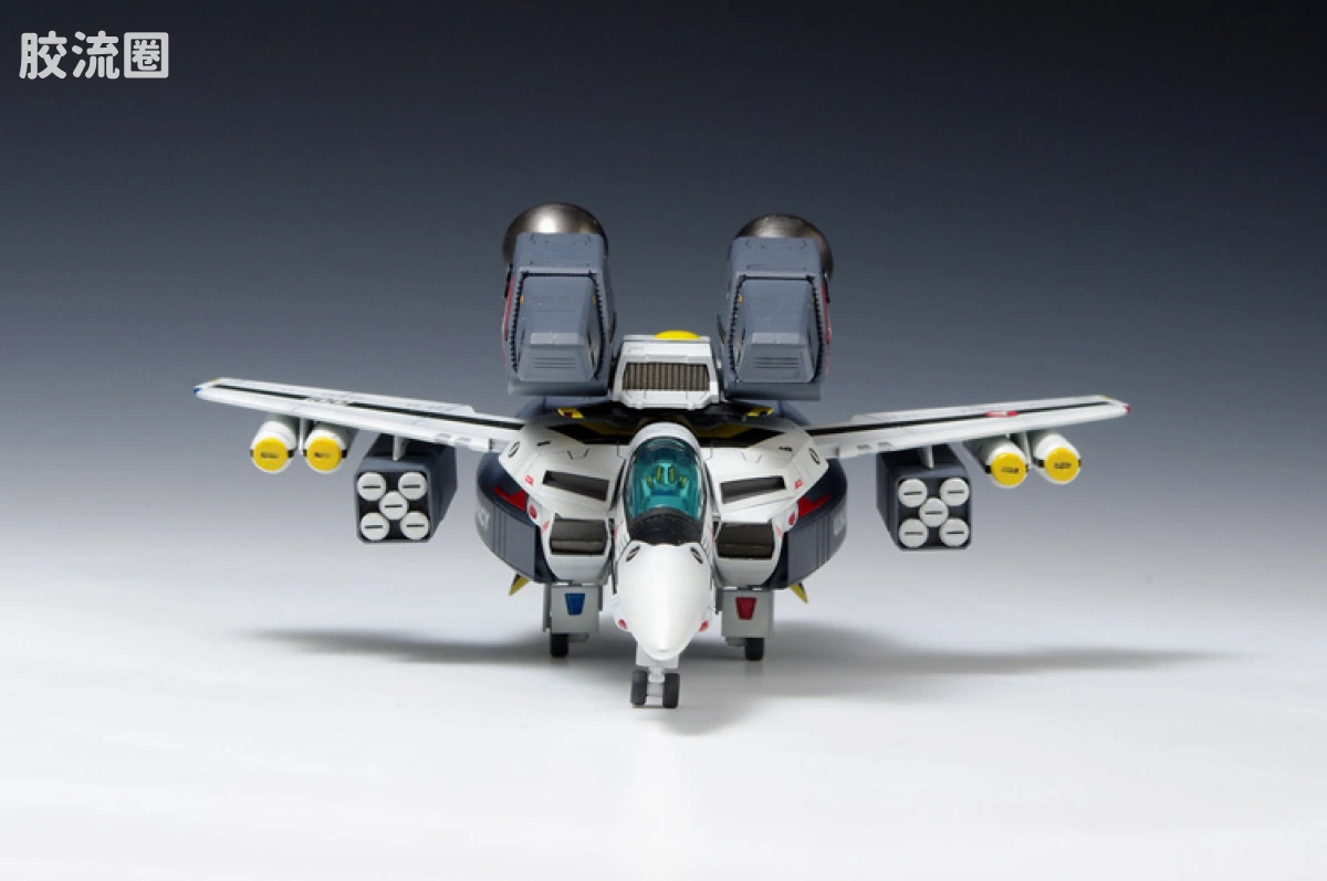 WAVE拼装综合系列 MACROSS 超时空要塞 VF-1S Super Valkyrie 福克机 飞行形态 - 图片