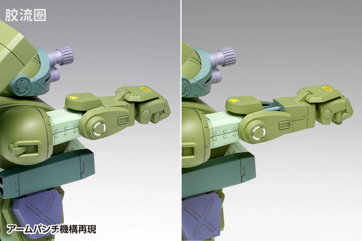 WAVE装甲骑兵系列拼装模型 1比24 眼镜狗 涡轮特装型[齐力古机] - 图片