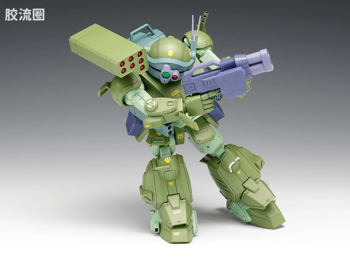 WAVE装甲骑兵系列拼装模型 1比24 眼镜狗 涡轮特装型[齐力古机] - 图片