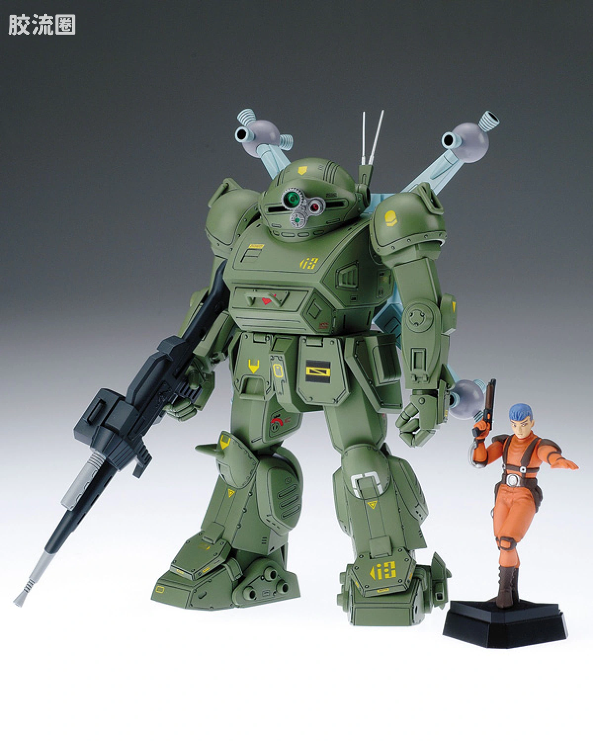 WAVE装甲骑兵系列拼装模型 1比24 AM-09-ST SCOPE DOG 宇宙型 - 图片