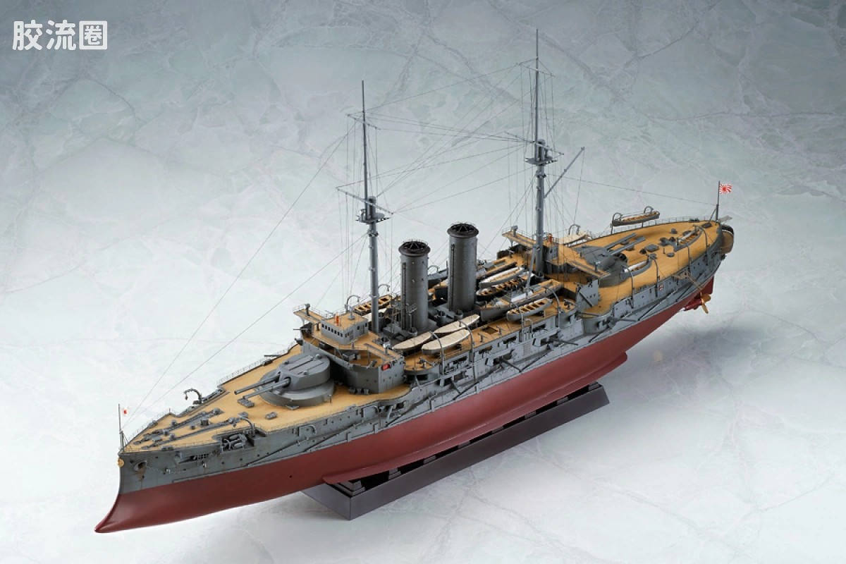 WAVE拼装综合系列 WAR SHIP SERIES 戦艦 三笠 - 图片