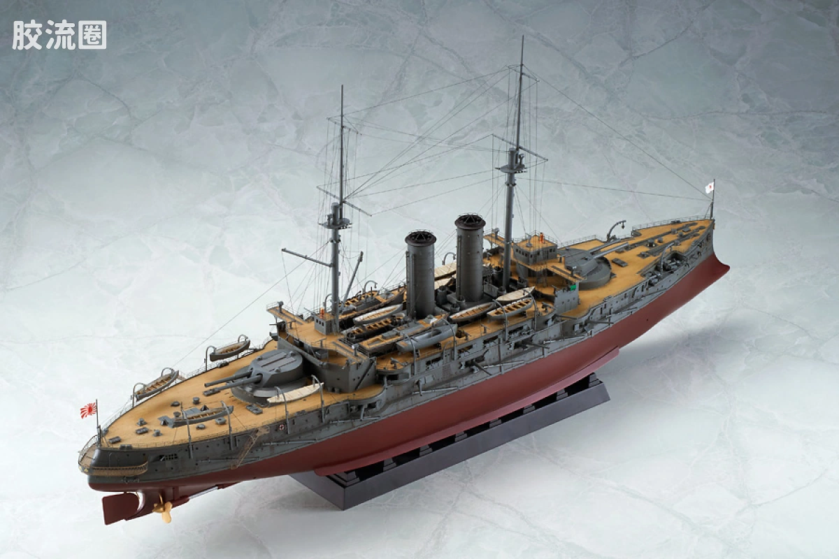 WAVE拼装综合系列 WAR SHIP SERIES 戦艦 三笠 - 图片