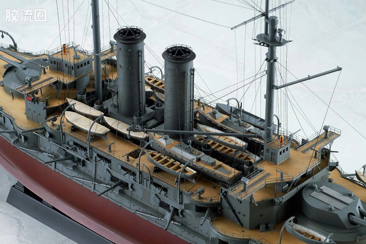 WAVE拼装综合系列 WAR SHIP SERIES 戦艦 三笠 - 图片