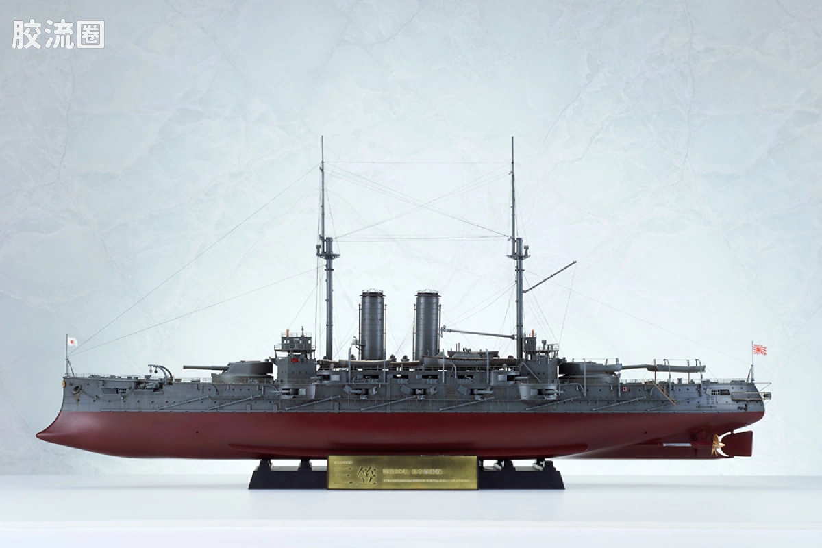 WAVE拼装综合系列 WAR SHIP SERIES 戦艦 三笠 - 图片