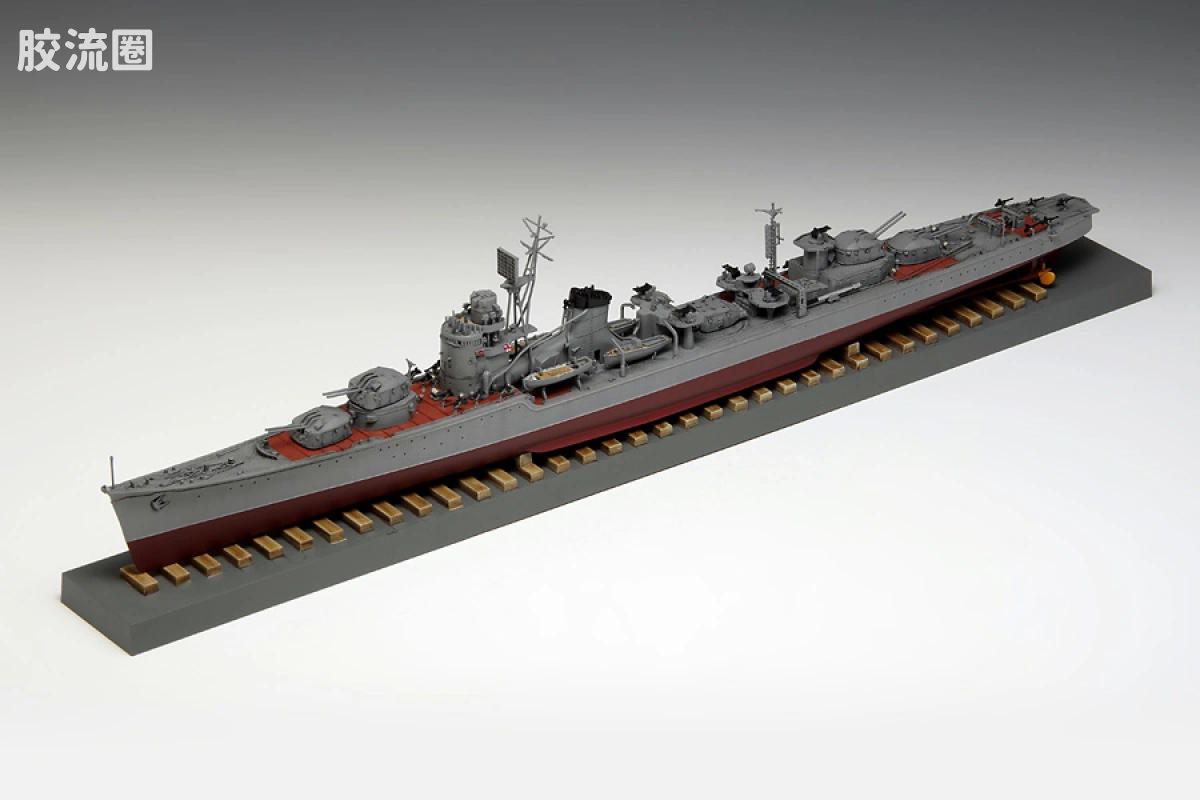 WAVE拼装综合系列 WAR SHIP SERIES 日本海軍駆逐艦 冬月 1945 - 图片