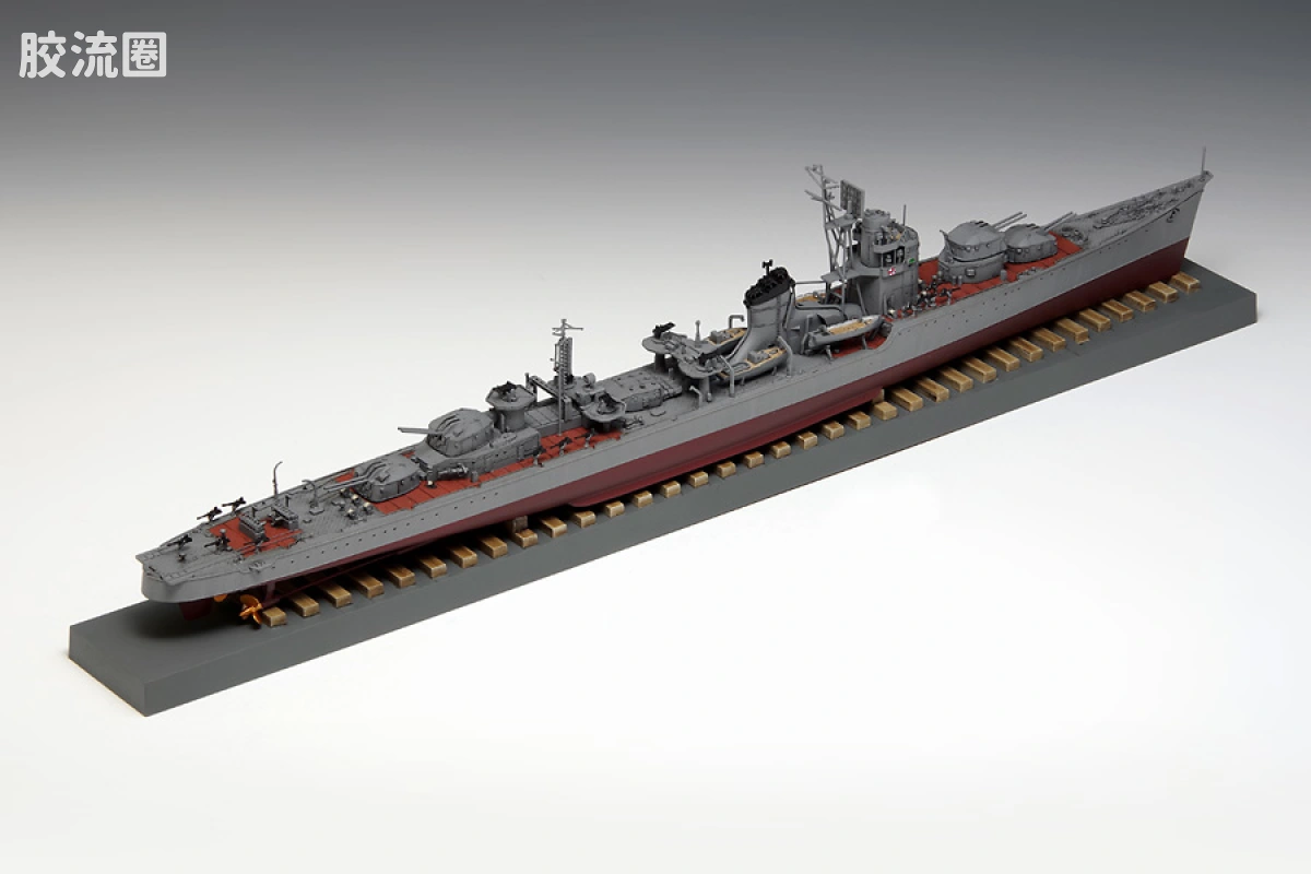 WAVE拼装综合系列 WAR SHIP SERIES 日本海軍駆逐艦 冬月 1945 - 图片