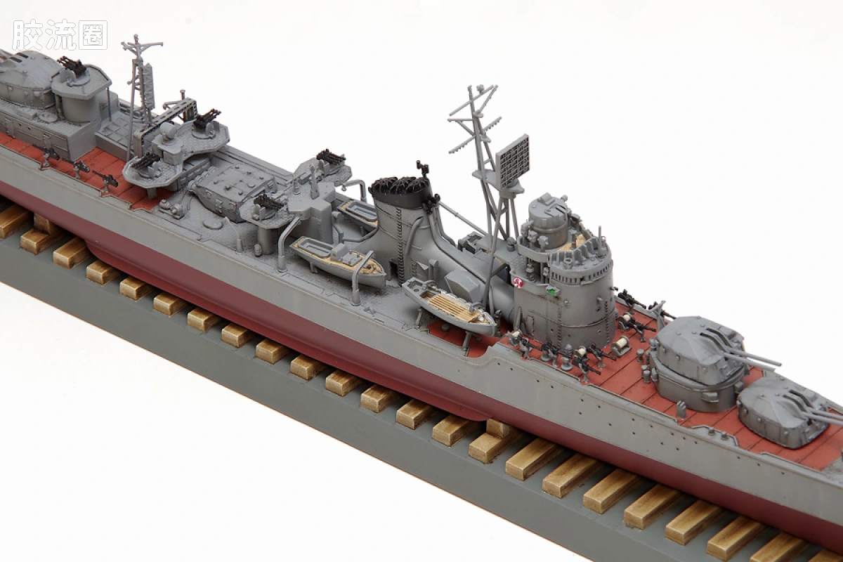 WAVE拼装综合系列 WAR SHIP SERIES 日本海軍駆逐艦 冬月 1945 - 图片