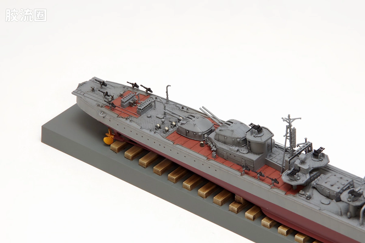 WAVE拼装综合系列 WAR SHIP SERIES 日本海軍駆逐艦 冬月 1945 - 图片