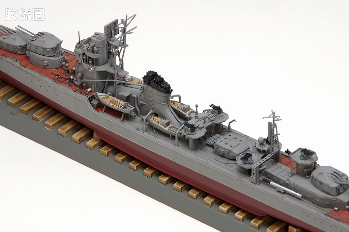 WAVE拼装综合系列 WAR SHIP SERIES 日本海軍駆逐艦 冬月 1945 - 图片