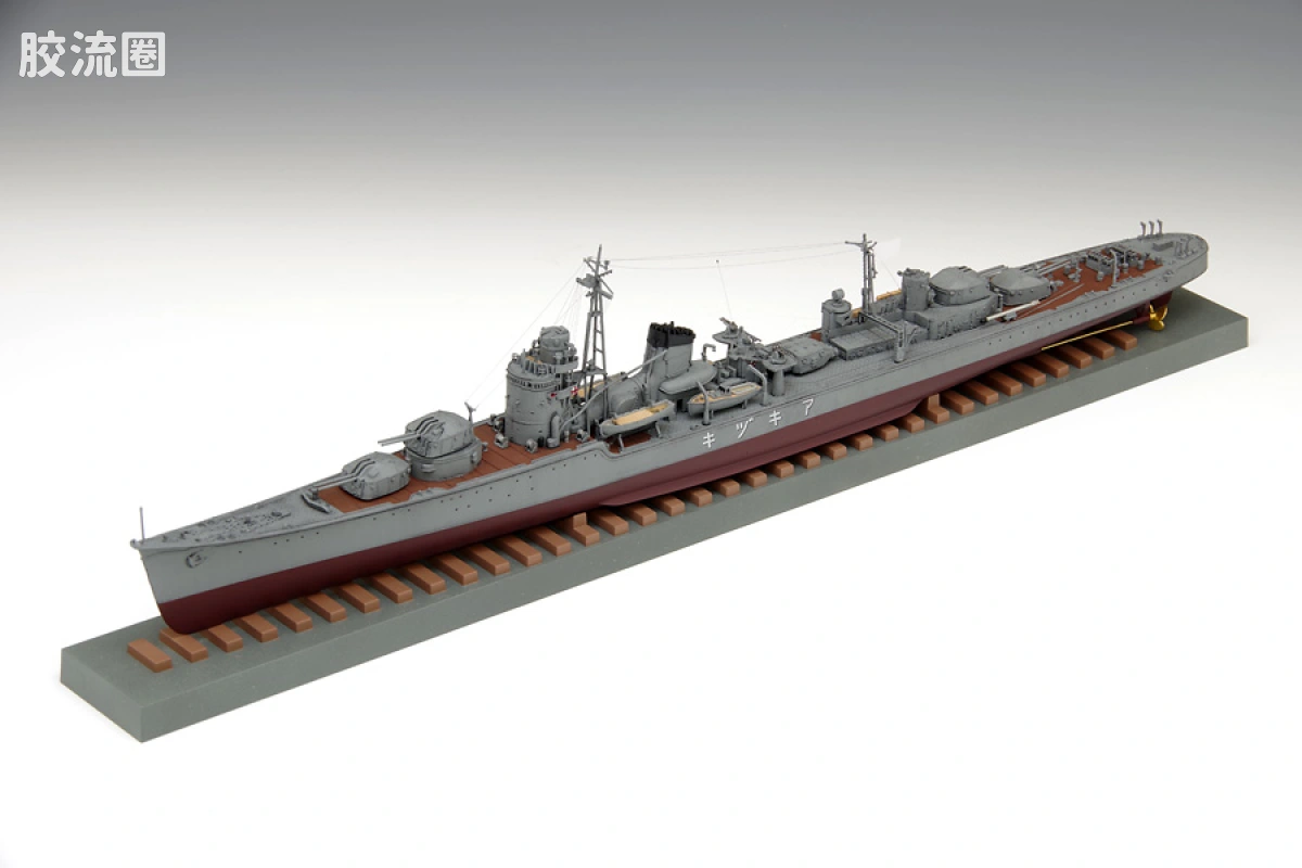 WAVE拼装综合系列 WAR SHIP SERIES 日本海軍駆逐艦 秋月 1942/1944コンバーチブルキット - 图片