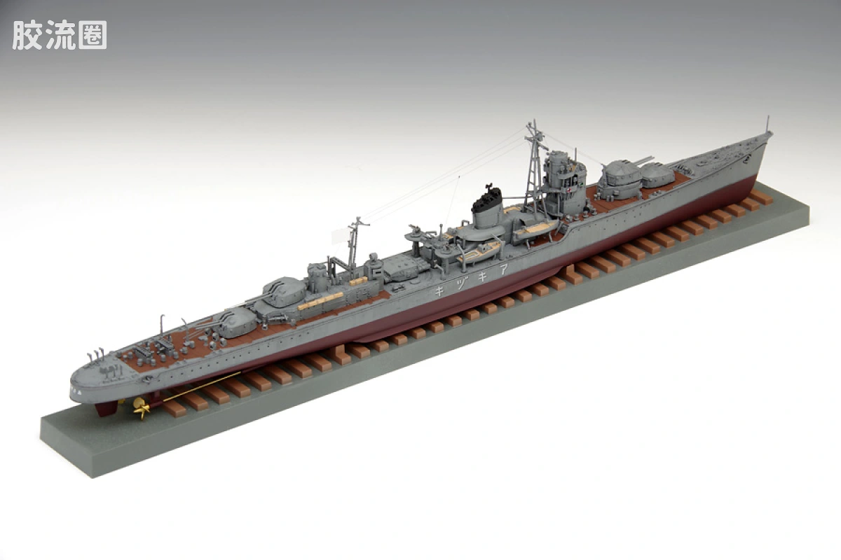 WAVE拼装综合系列 WAR SHIP SERIES 日本海軍駆逐艦 秋月 1942/1944コンバーチブルキット - 图片