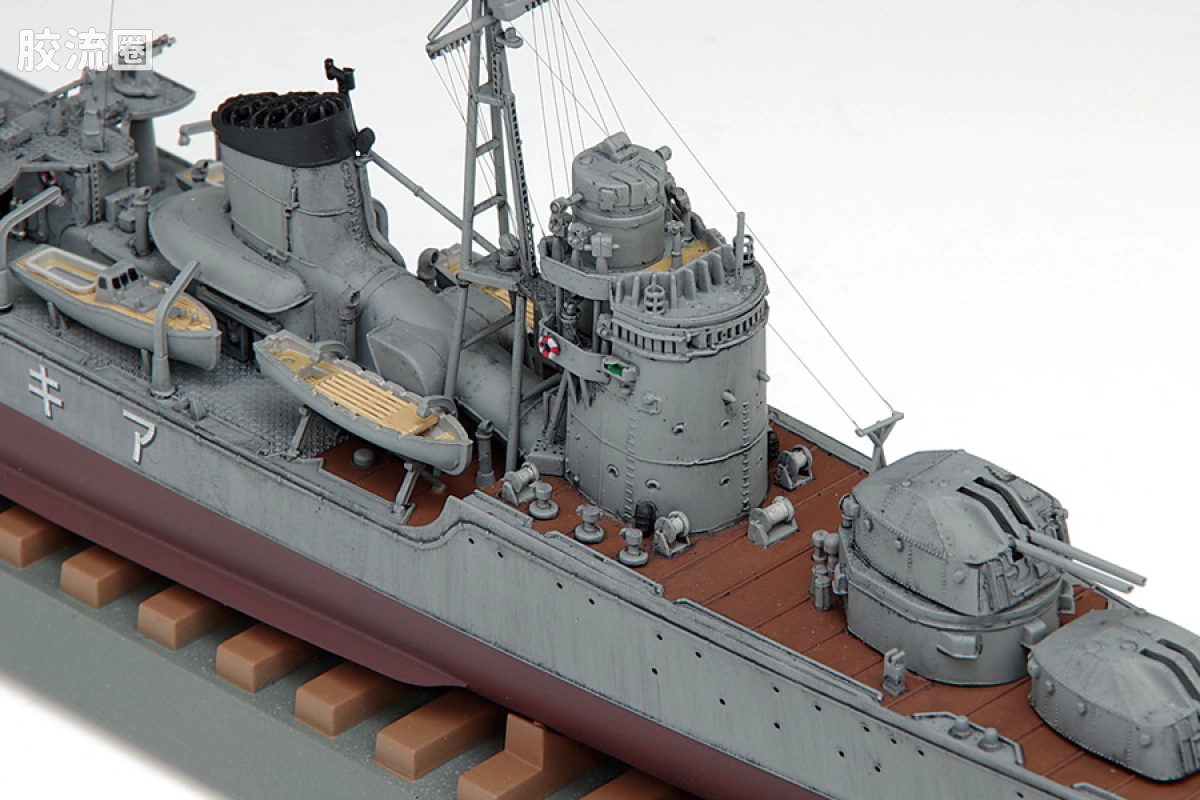 WAVE拼装综合系列 WAR SHIP SERIES 日本海軍駆逐艦 秋月 1942/1944コンバーチブルキット - 图片