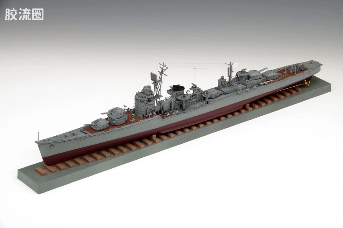 WAVE拼装综合系列 WAR SHIP SERIES 日本海軍駆逐艦 秋月 1942/1944コンバーチブルキット - 图片