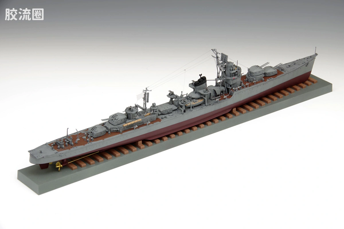 WAVE拼装综合系列 WAR SHIP SERIES 日本海軍駆逐艦 秋月 1942/1944コンバーチブルキット - 图片