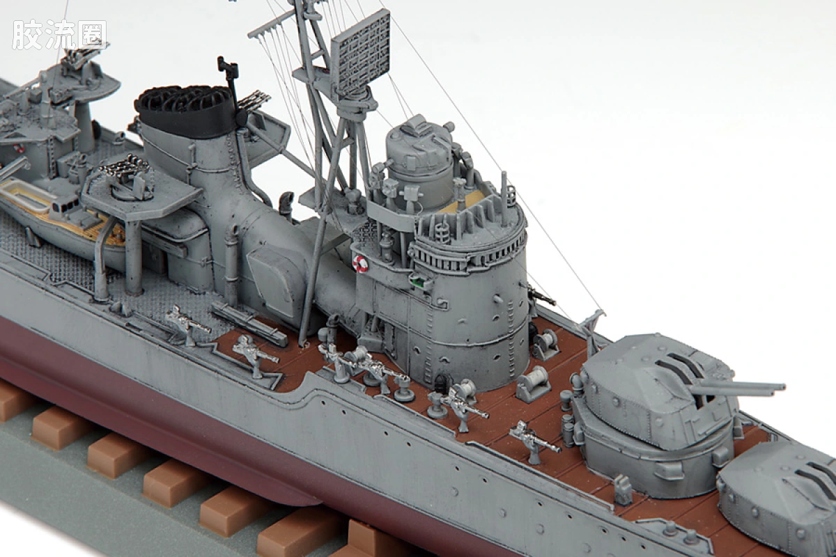 WAVE拼装综合系列 WAR SHIP SERIES 日本海軍駆逐艦 秋月 1942/1944コンバーチブルキット - 图片