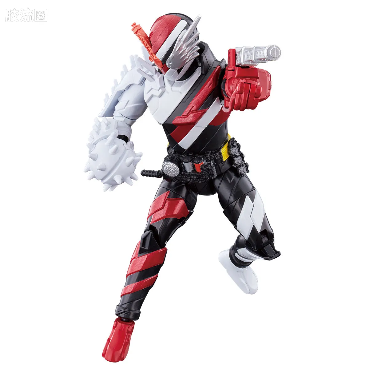 假面骑士TV版可动系列 BCR BCR05 假面骑士Build 火焰刺猬形态 - 图片