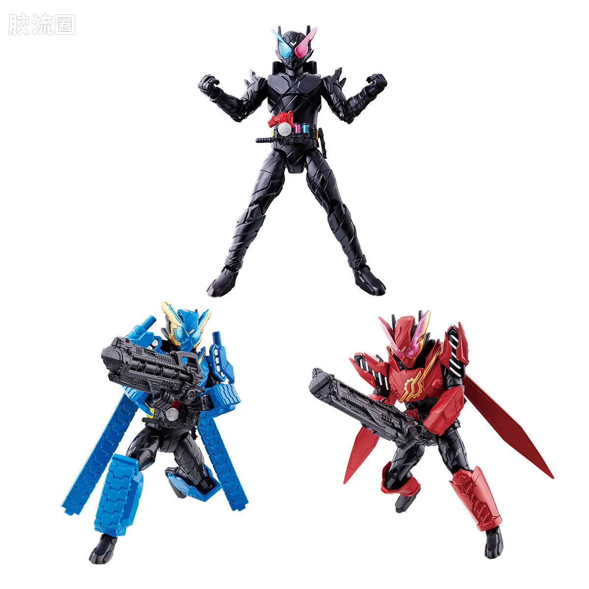 假面骑士TV版可动系列 BCR BCR12 假面骑士Build 危险形态&兔兔坦坦装甲 - 图片