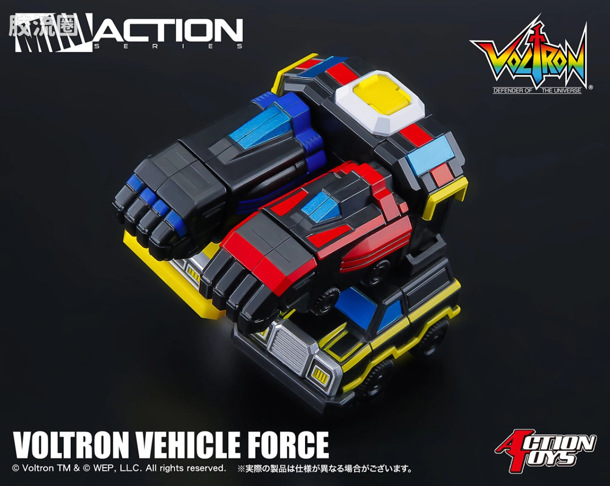 ACTION TOYS机甲成品系列 MINI ACTION 09 机甲舰队 达莱卡XV - 图片