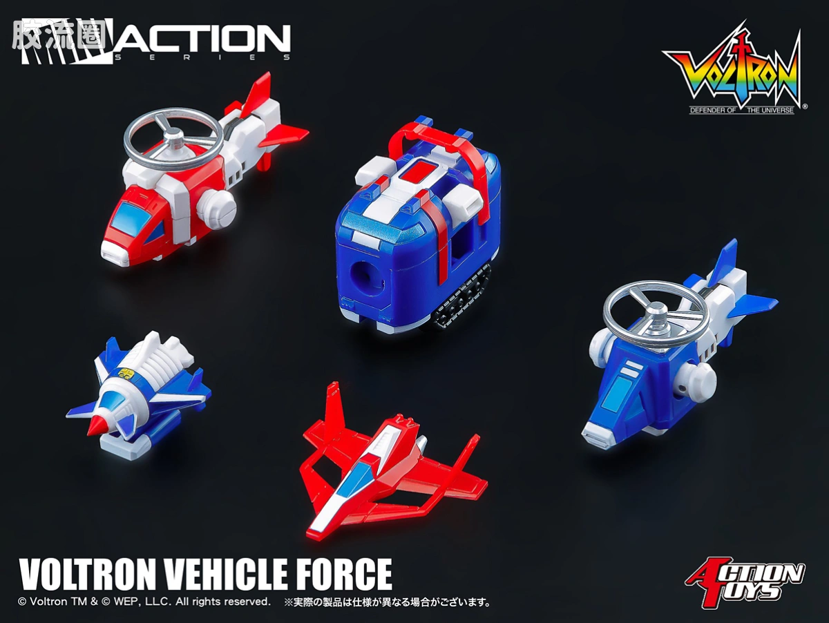 ACTION TOYS机甲成品系列 MINI ACTION 09 机甲舰队 达莱卡XV - 图片