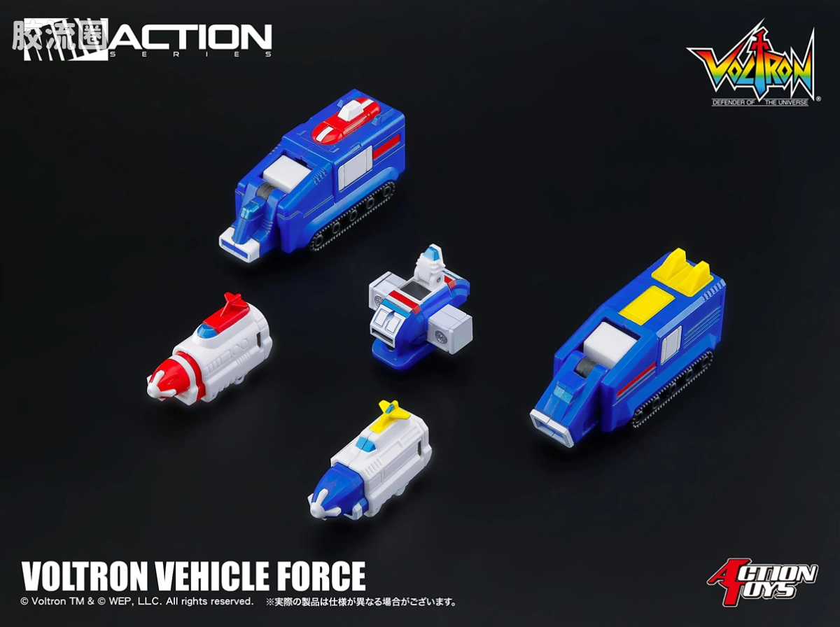ACTION TOYS机甲成品系列 MINI ACTION 09 机甲舰队 达莱卡XV - 图片