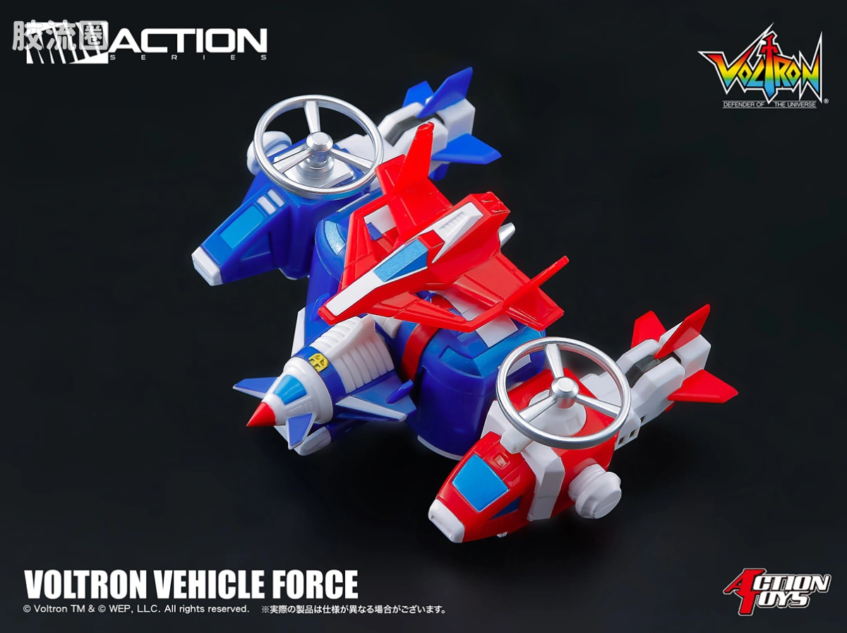ACTION TOYS机甲成品系列 MINI ACTION 09 机甲舰队 达莱卡XV - 图片
