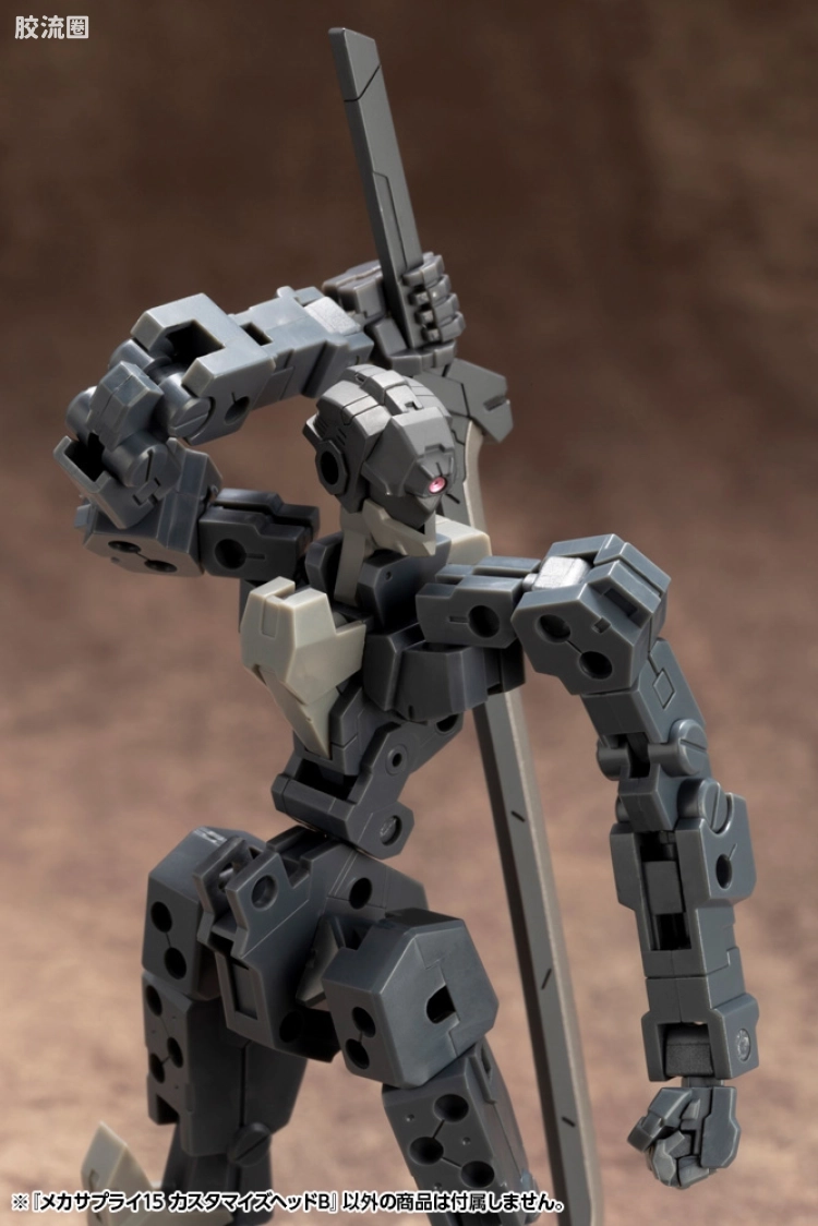 寿屋 M.S.G 模型配件 Mechanic Supply MJ-15 自定义头部B - 图片