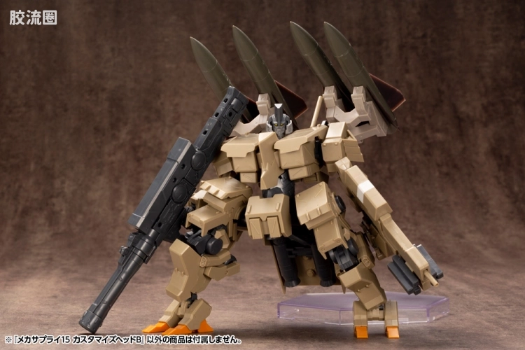 寿屋 M.S.G 模型配件 Mechanic Supply MJ-15 自定义头部B - 图片