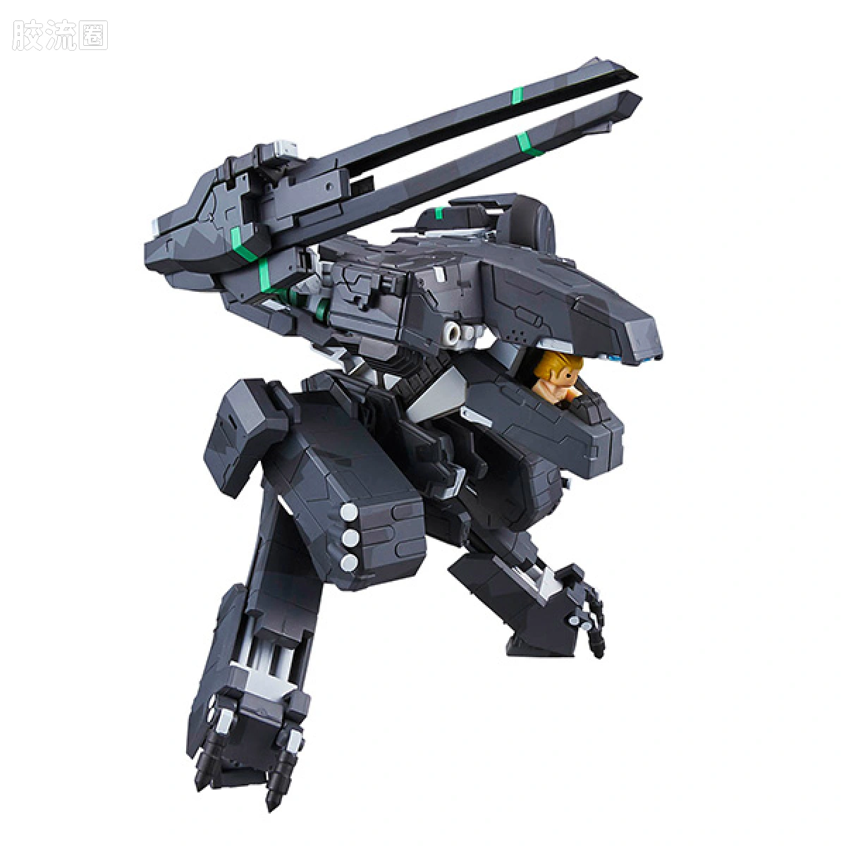 Mega House机甲综合系列 Variable Action D-SPEC Metal Gear REX (Black.Ver.) - 图片