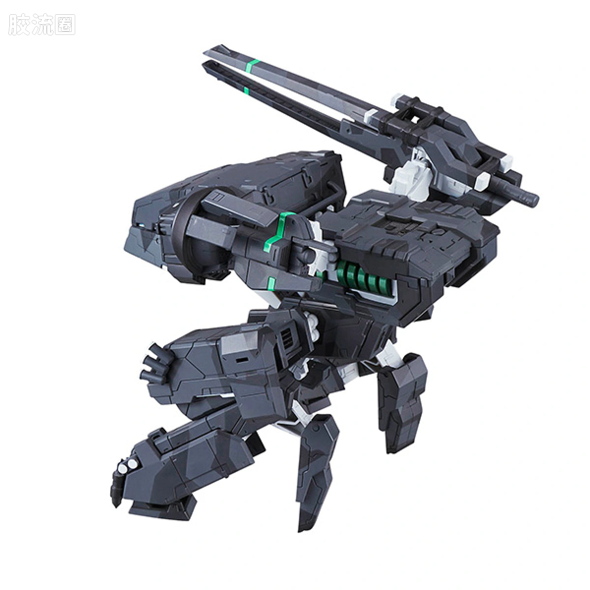 Mega House机甲综合系列 Variable Action D-SPEC Metal Gear REX (Black.Ver.) - 图片