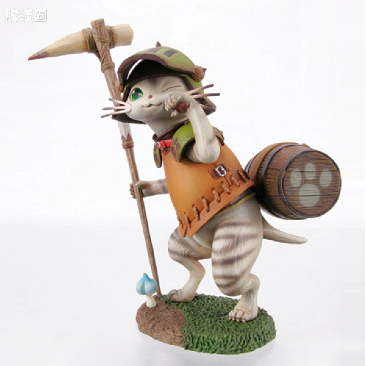 Mega House 手办系列 游戏角色收藏DX 艾露猫 （美国短毛猫版） - 图片