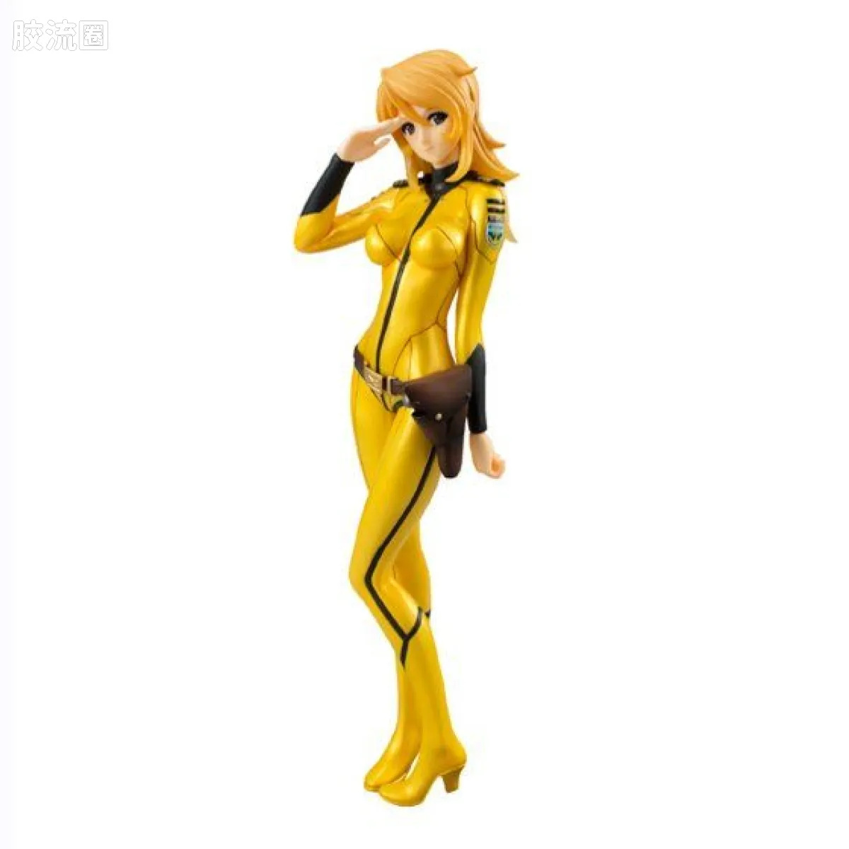 Mega House 手办系列 Yamato Girls 森雪 舰内服版 敬礼Ver. - 图片