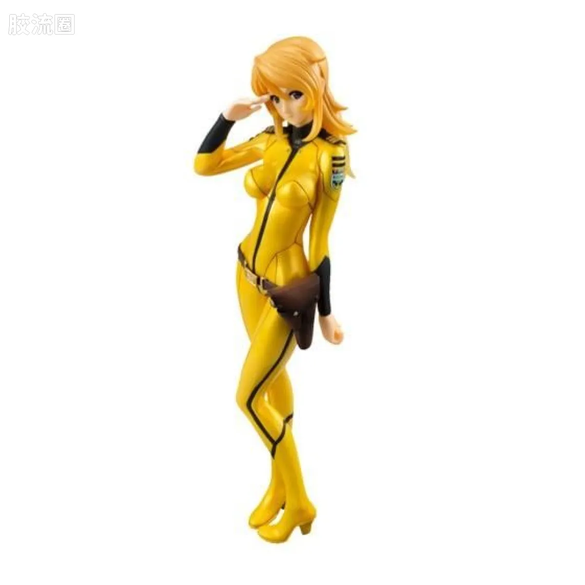 Mega House 手办系列 Yamato Girls 森雪 舰内服版 敬礼Ver. - 图片
