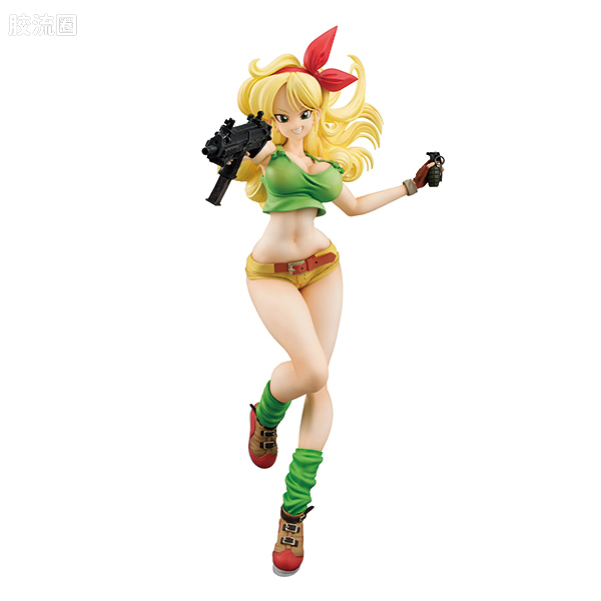 Mega House 手办系列 Dragon Ball Gals 兰琪 金发Ver. - 图片