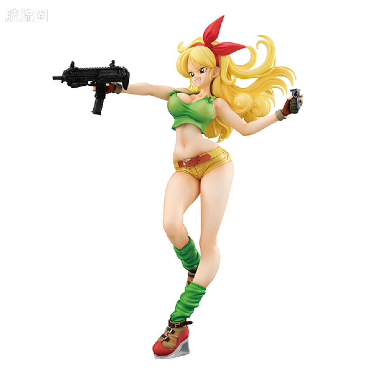 Mega House 手办系列 Dragon Ball Gals 兰琪 金发Ver. - 图片