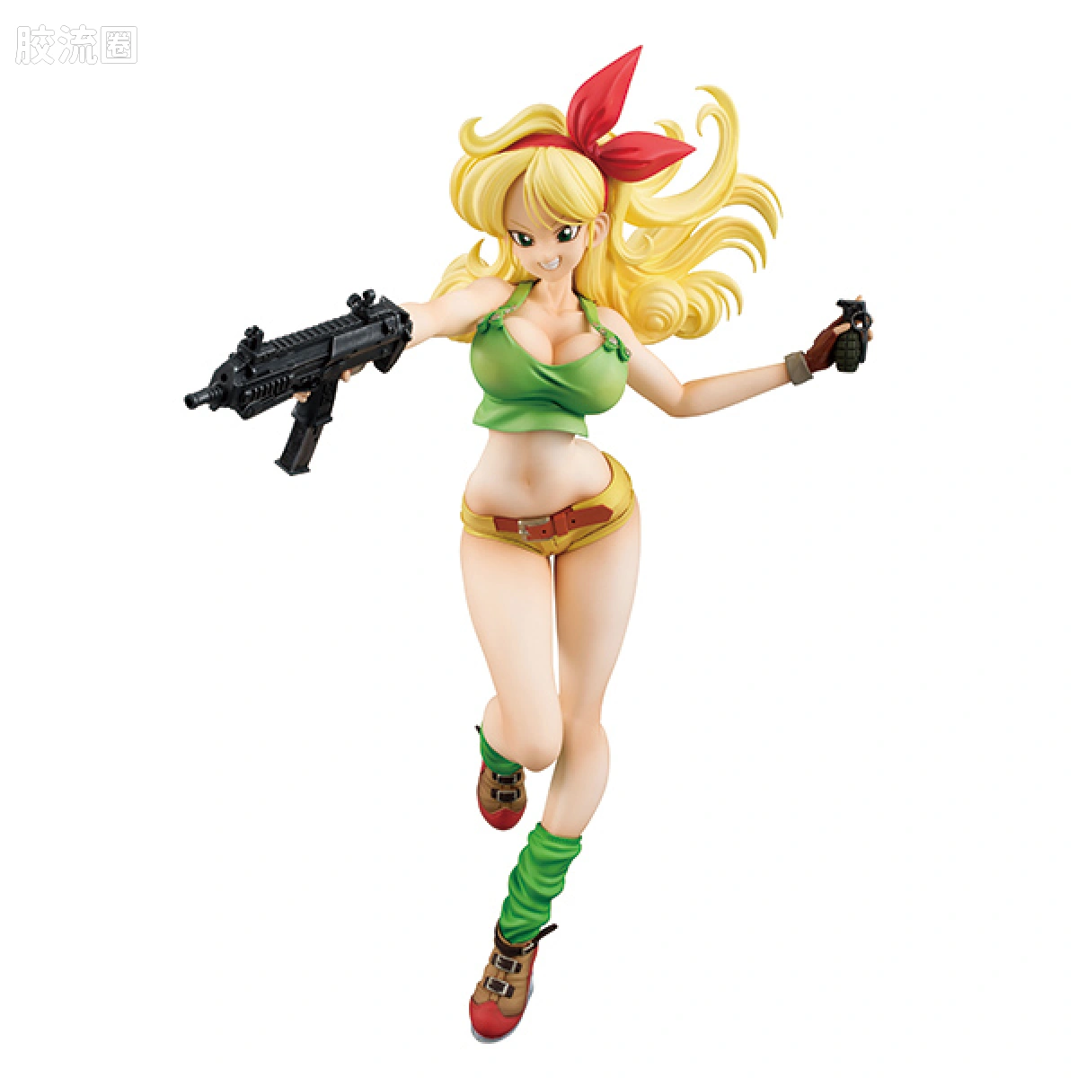 Mega House 手办系列 Dragon Ball Gals 兰琪 金发Ver. - 图片