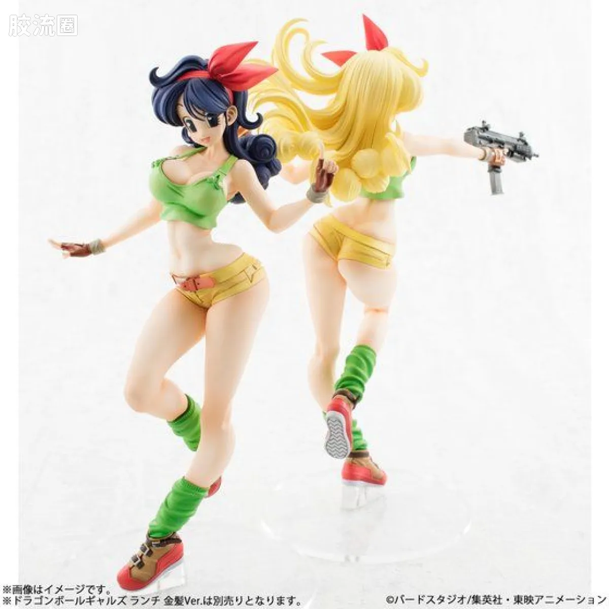 Mega House 手办系列 Dragon Ball Gals 兰琪 黑发Ver. - 图片