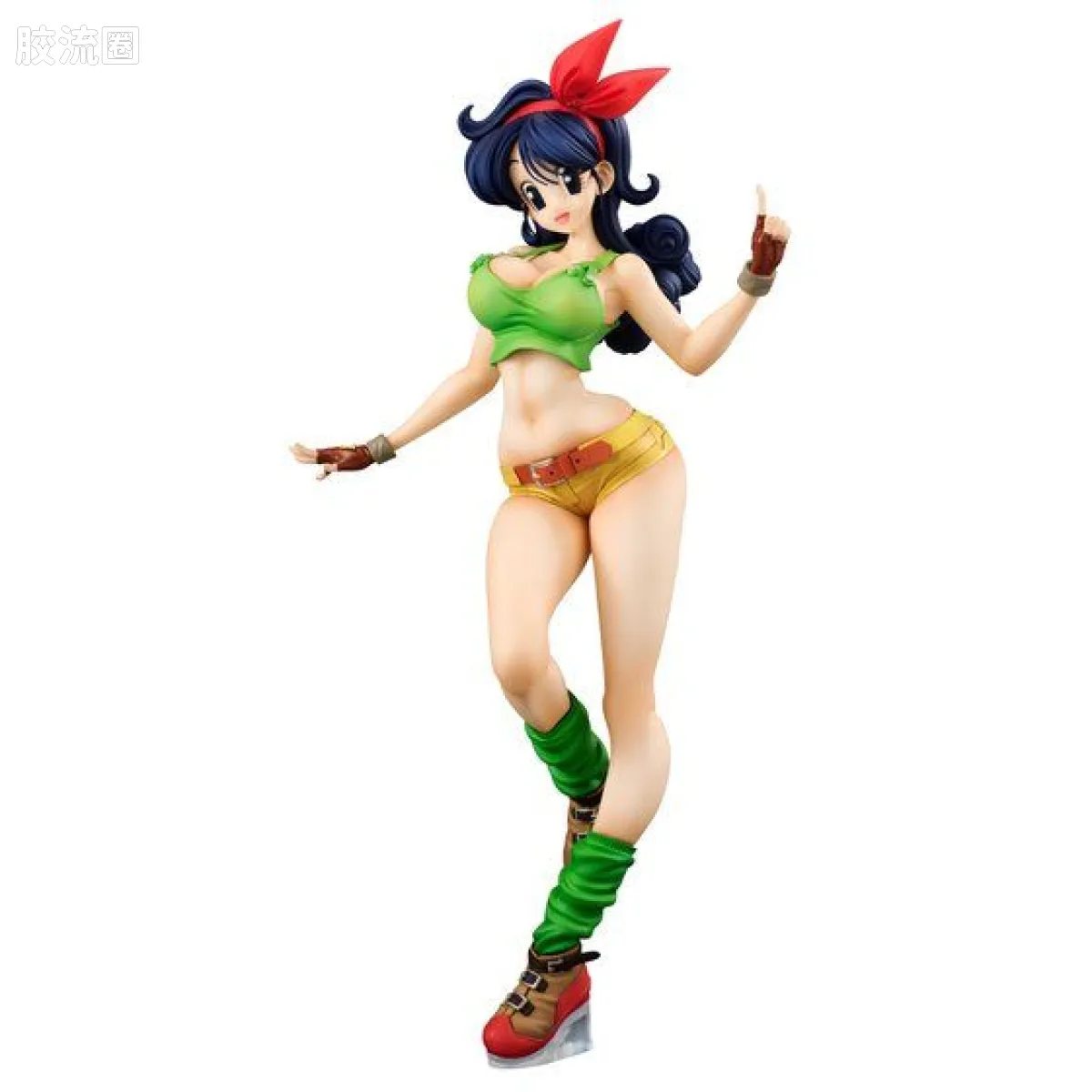 Mega House 手办系列 Dragon Ball Gals 兰琪 黑发Ver. - 图片