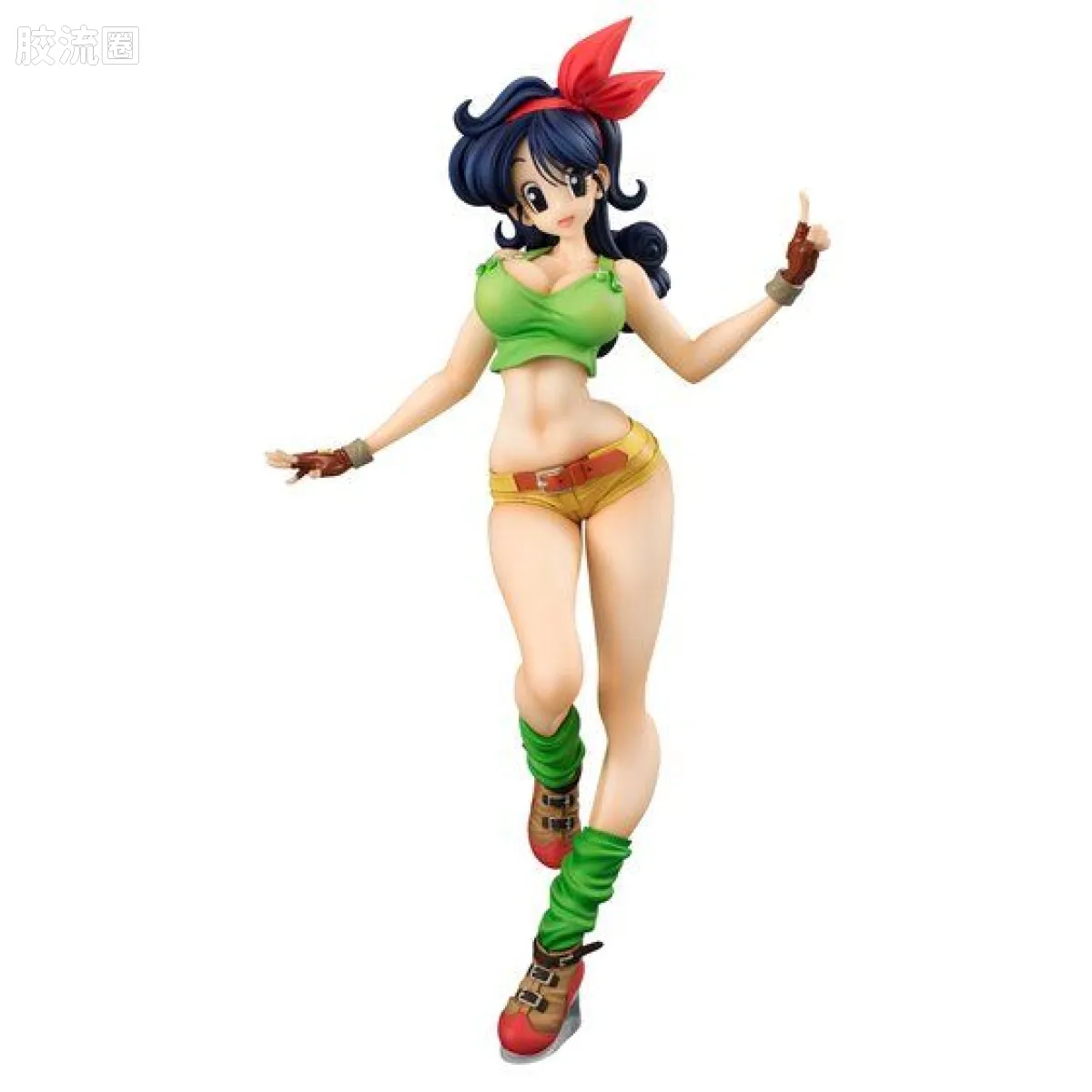 Mega House 手办系列 Dragon Ball Gals 兰琪 黑发Ver. - 图片
