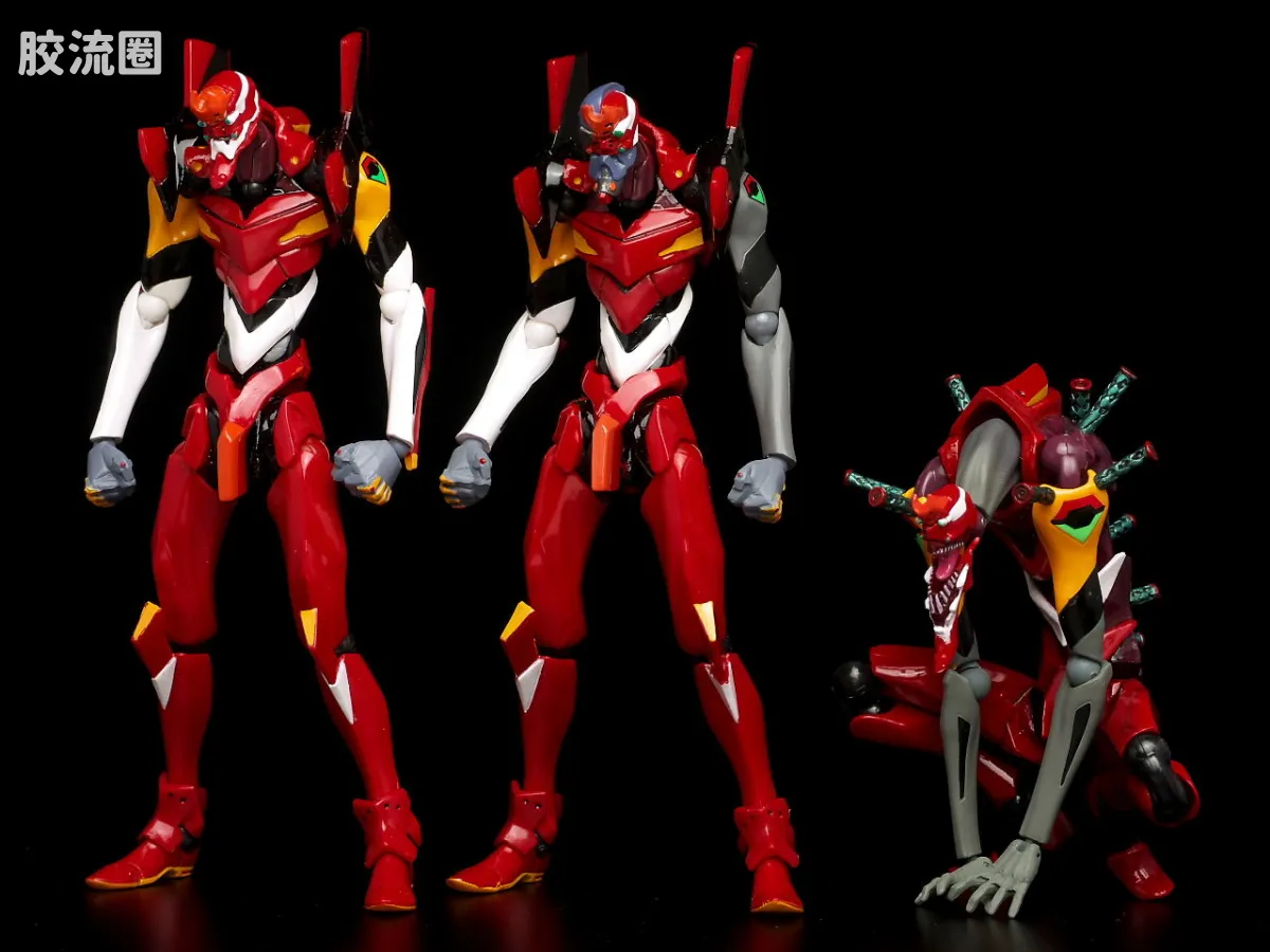 海洋堂转轮科技山口式可动系列 普通版 124号 EVA 2号机 新装备 - 图片