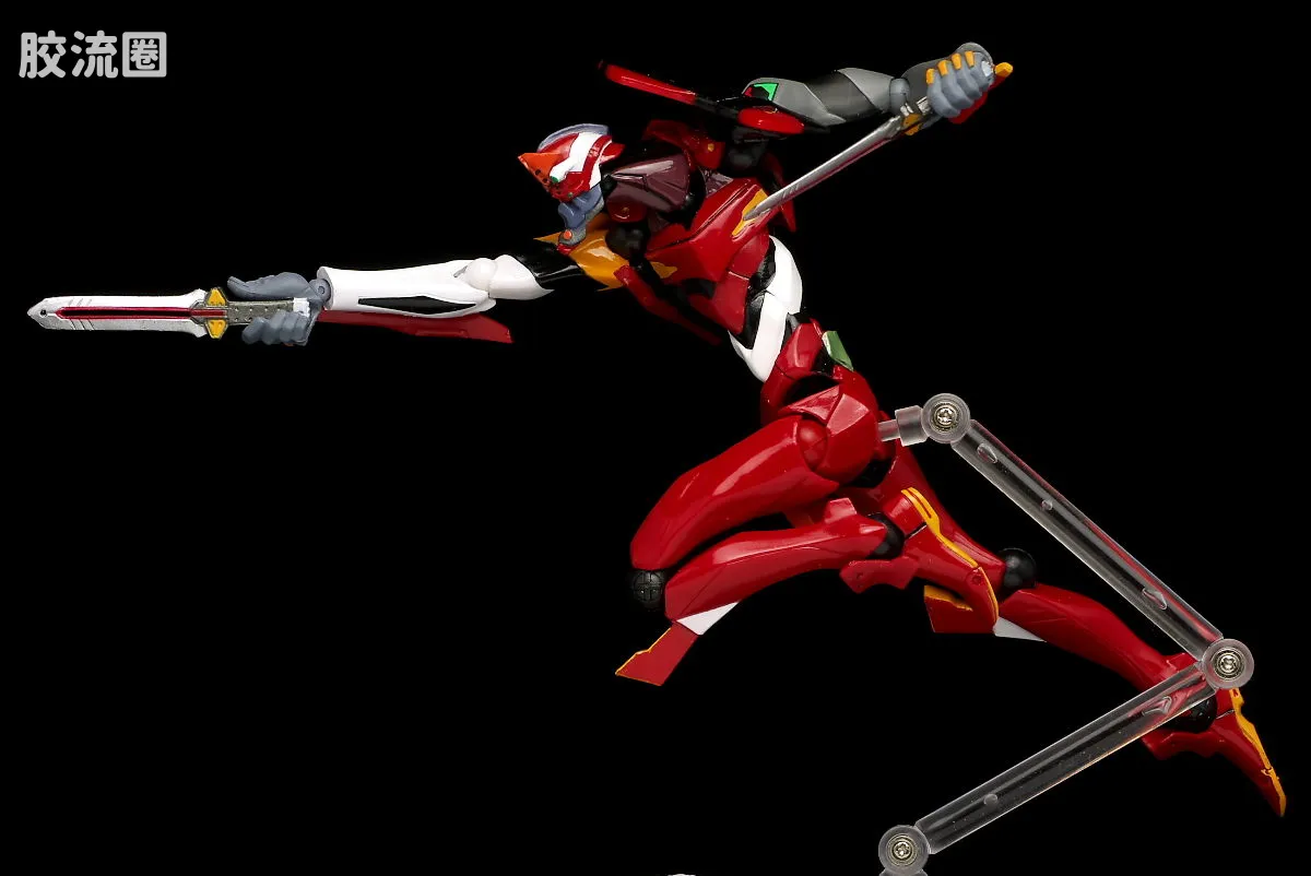 海洋堂转轮科技山口式可动系列 普通版 124号 EVA 2号机 新装备 - 图片