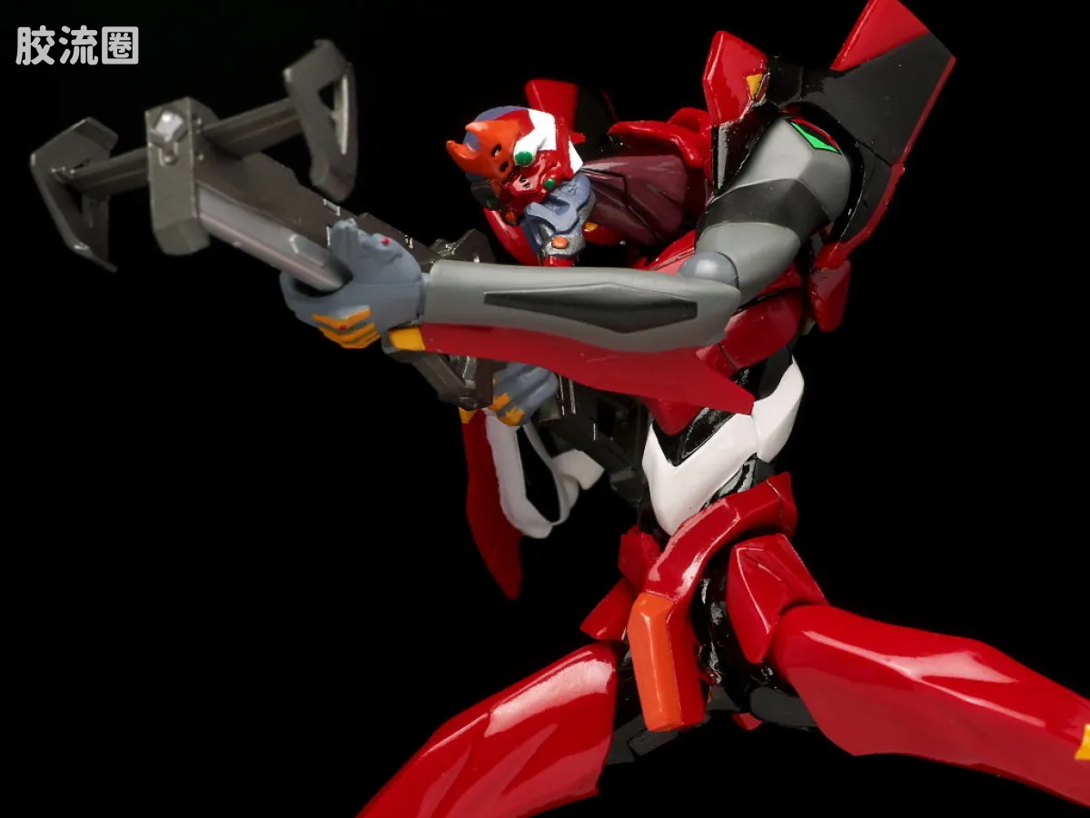 海洋堂转轮科技山口式可动系列 普通版 124号 EVA 2号机 新装备 - 图片