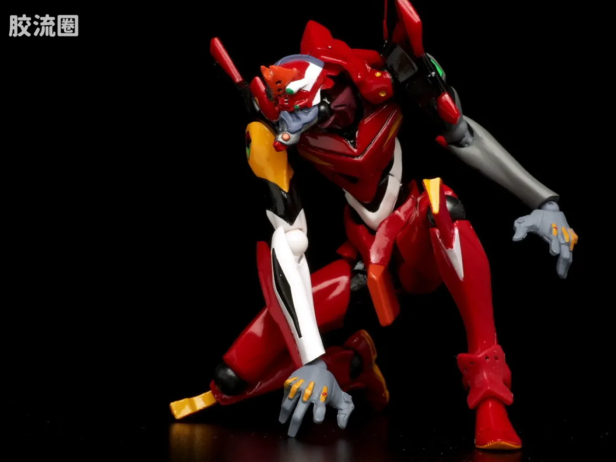 海洋堂转轮科技山口式可动系列 普通版 124号 EVA 2号机 新装备 - 图片