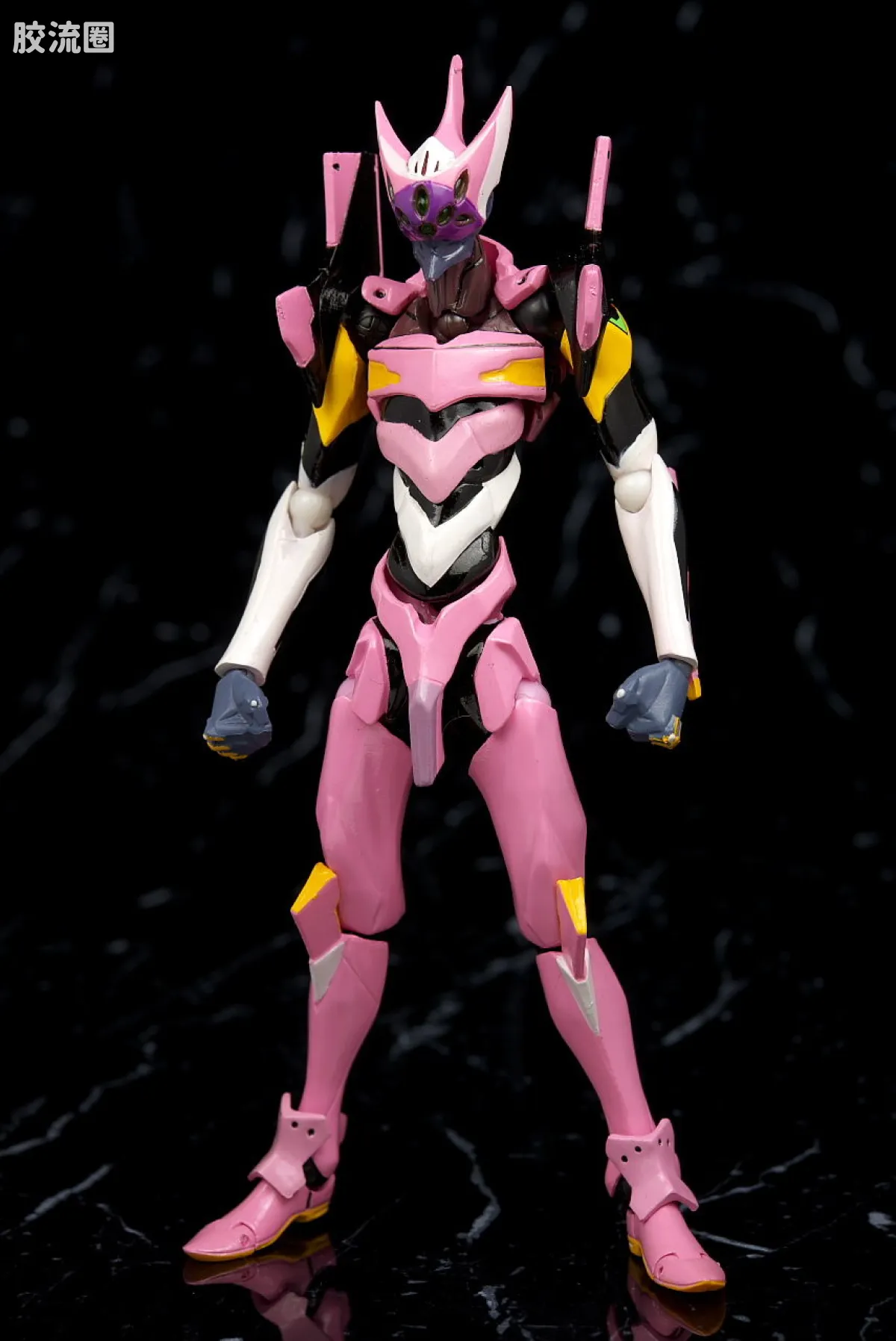 海洋堂转轮科技山口式可动系列 普通版 134号 EVA 8号机α - 图片