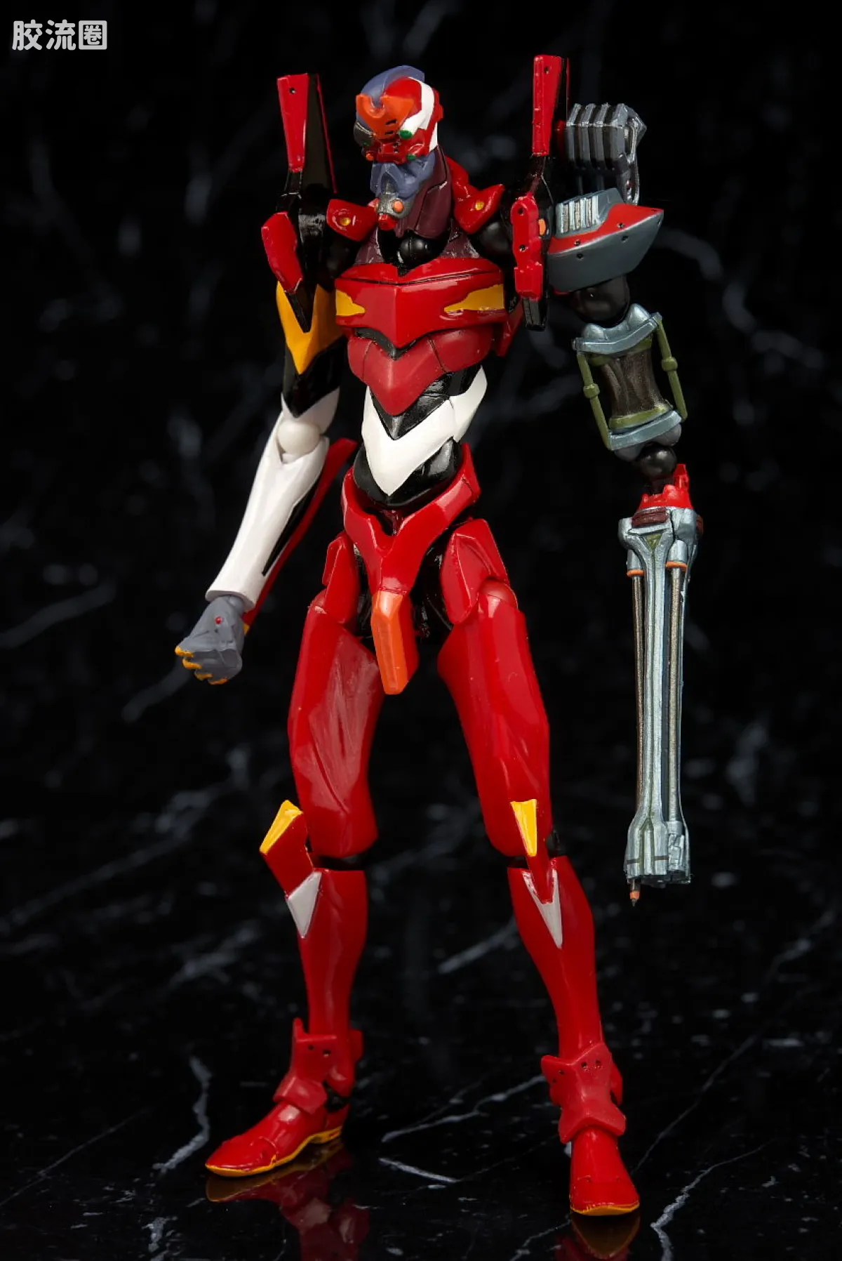 海洋堂转轮科技山口式可动系列 普通版 134号 EVA 8号机α - 图片