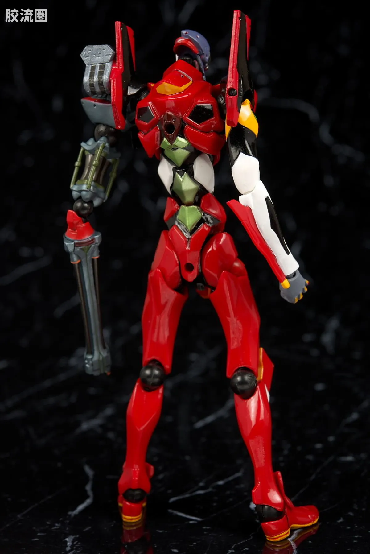 海洋堂转轮科技山口式可动系列 普通版 134号 EVA 8号机α - 图片