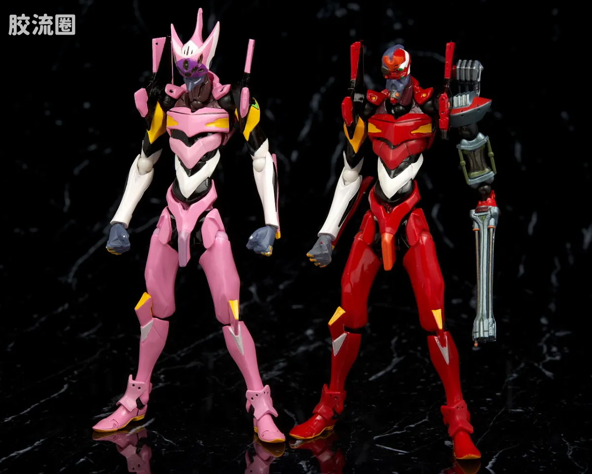 海洋堂转轮科技山口式可动系列 普通版 134号 EVA 8号机α - 图片